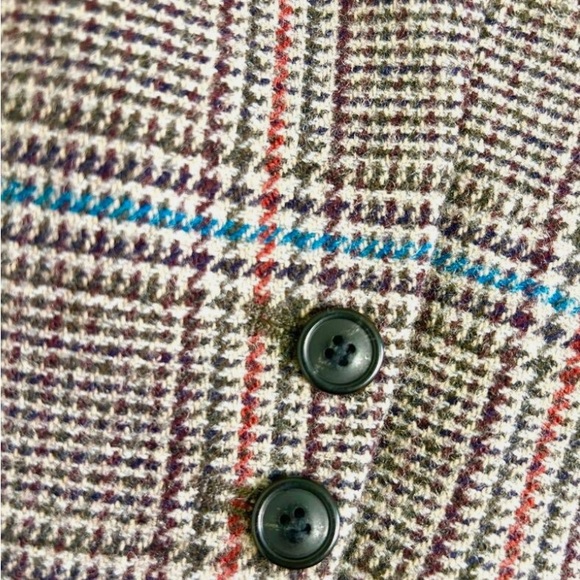 UNIQLO Ines De La Fressange - Women's Plaid Double-Breasted Coat - Picture 2 of 3